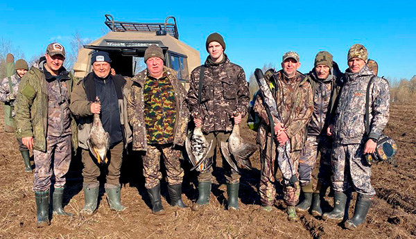 Охота на гуся в Подмосковье весной