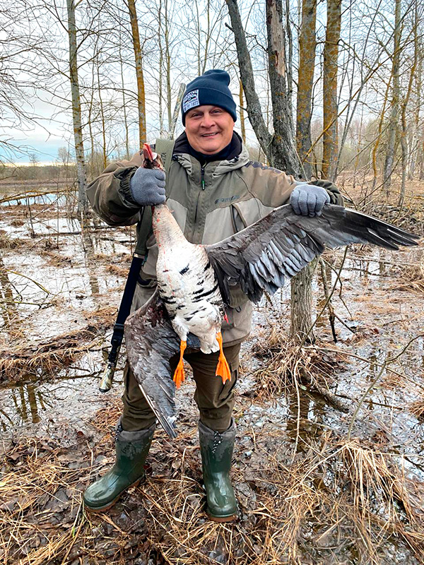 Охота на гуся в Подмосковье весной